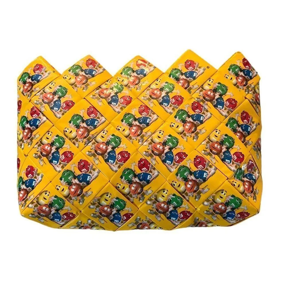 Mitz M&Ms Candy Wrapper Zippered Clutch